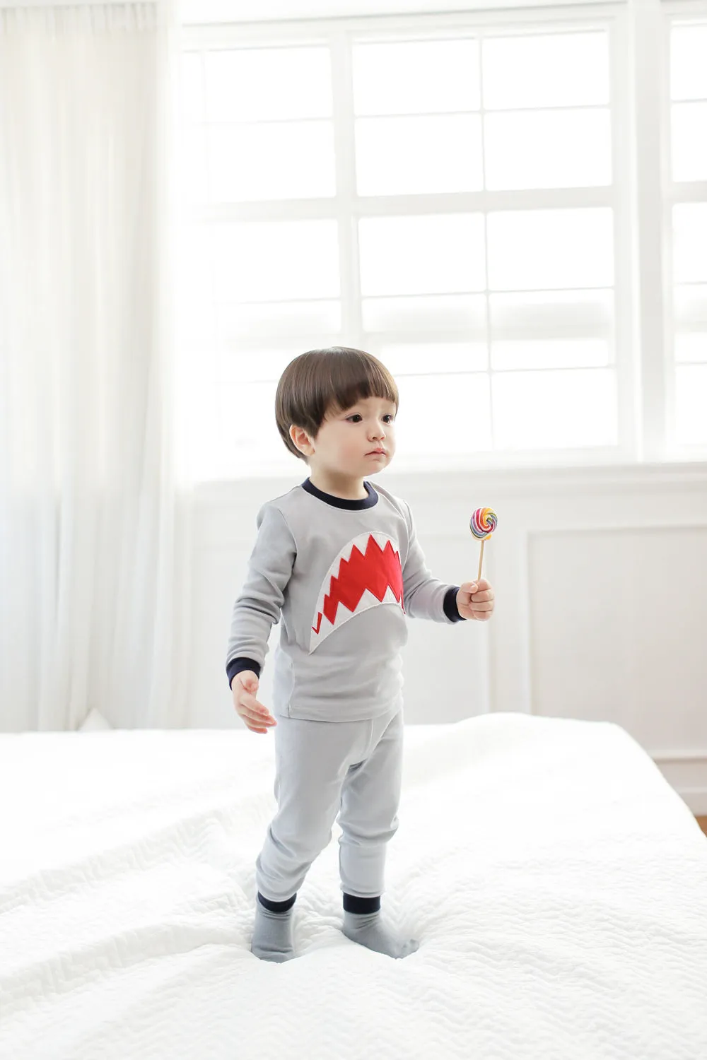 Jaws Meta Long Sleeve Pajama
