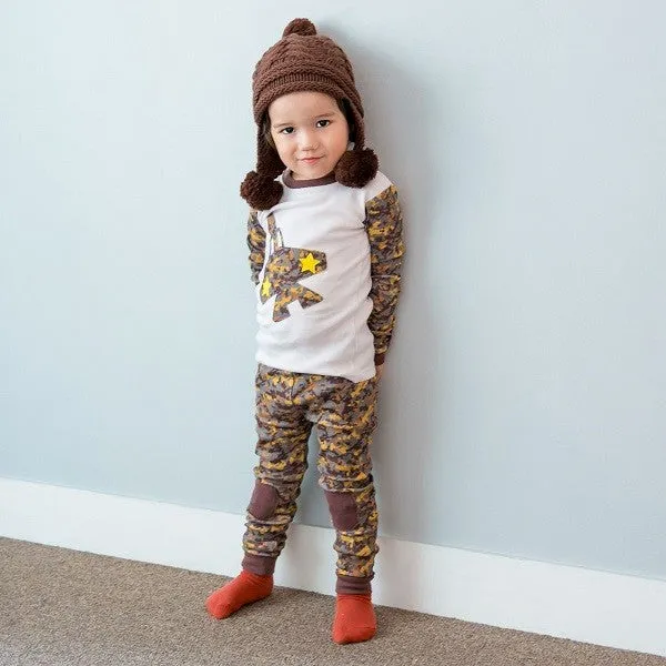 Jet Star Long Sleeve Pajamas