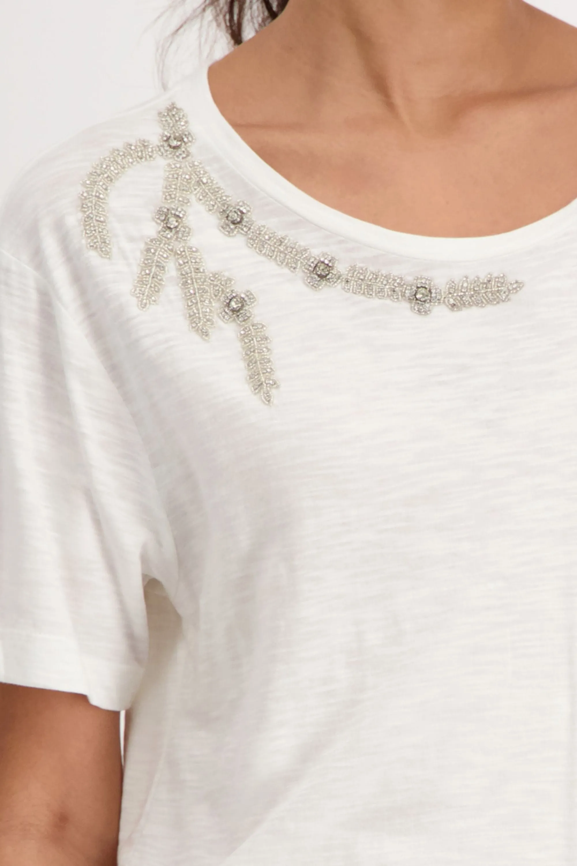 JEWELLED TEE - 408663MNR