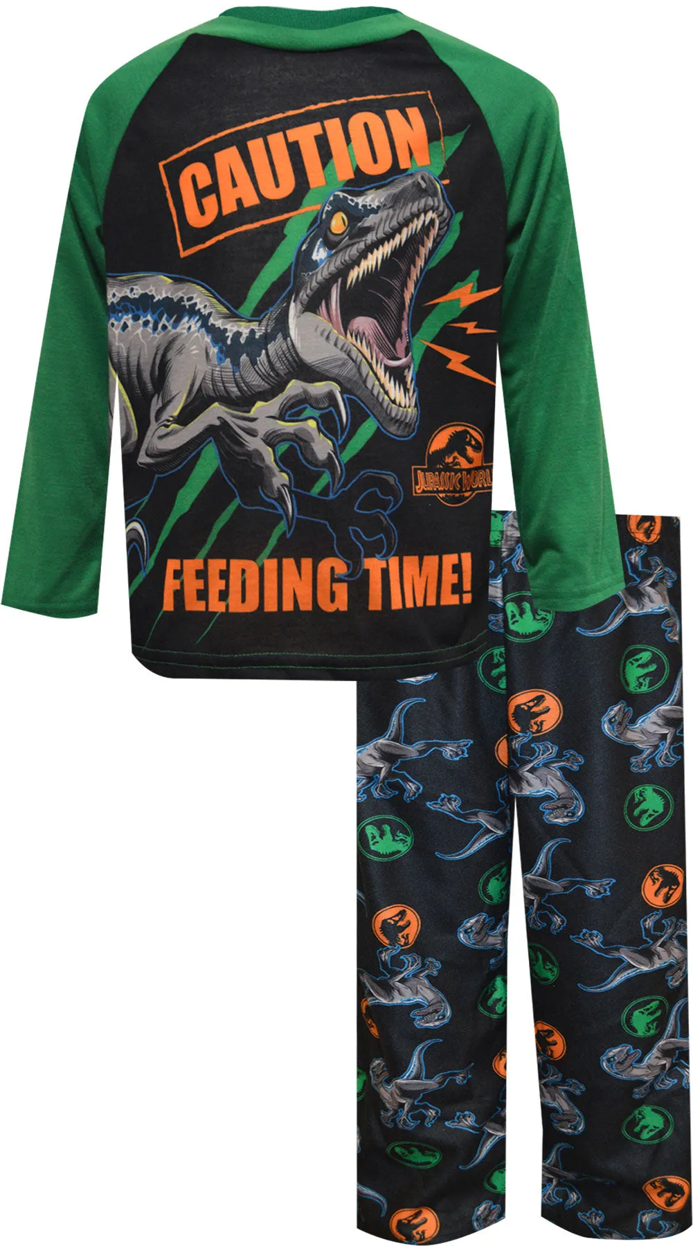 Jurassic World Caution Feeding Time Pajama