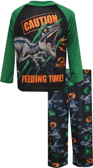 Jurassic World Caution Feeding Time Pajama