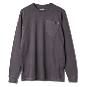 Kavu LS Side Bar T L/S Tee Coffee