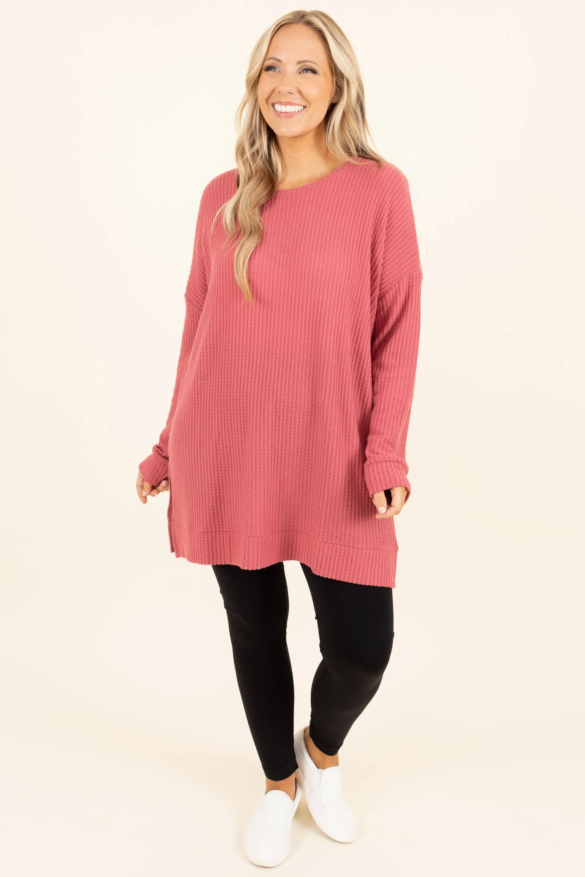 Keeping It Cute Tunic, Rose