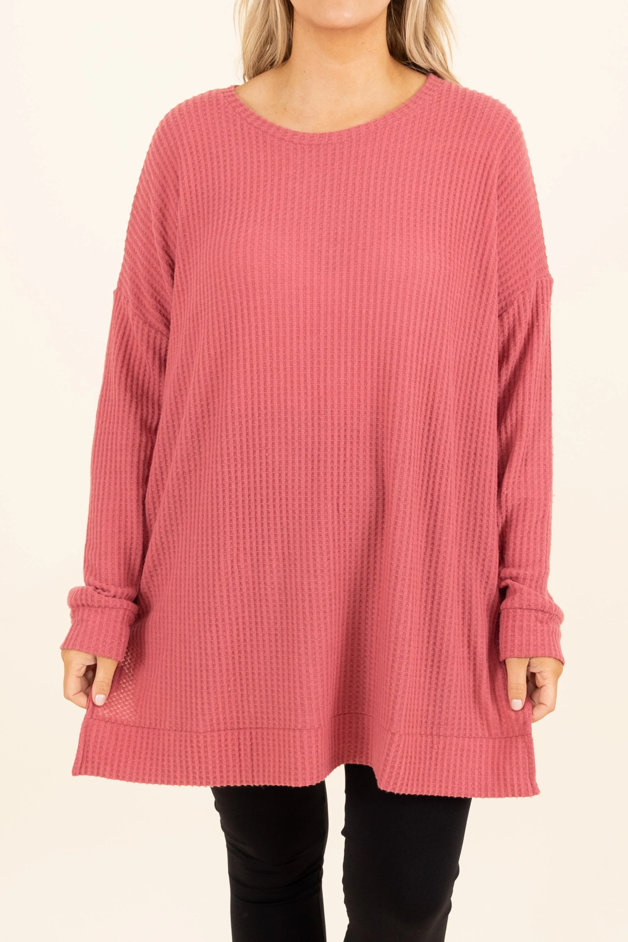 Keeping It Cute Tunic, Rose