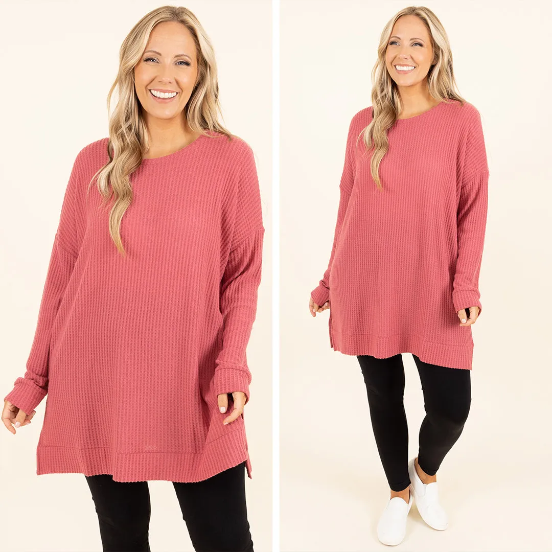 Keeping It Cute Tunic, Rose