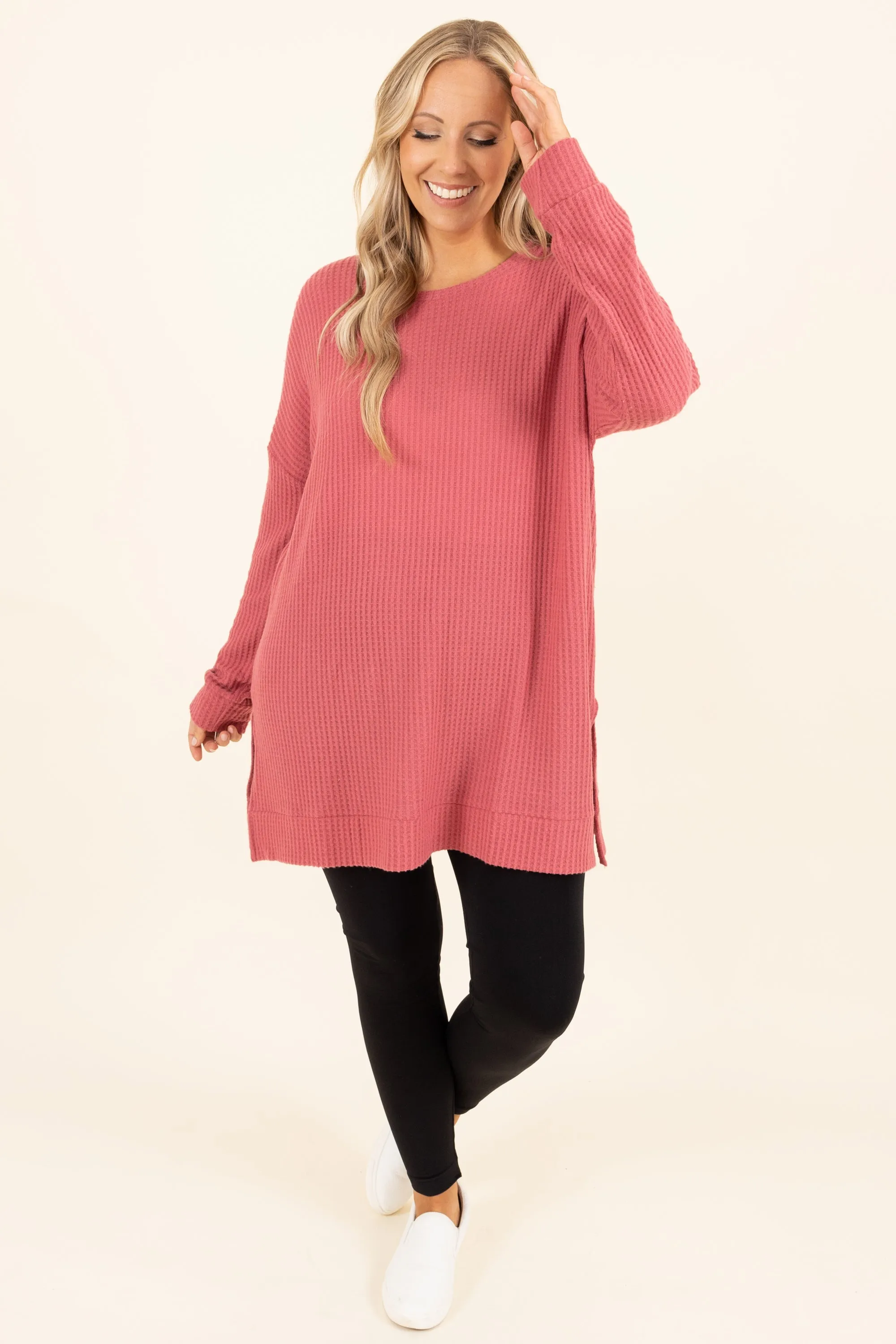 Keeping It Cute Tunic, Rose