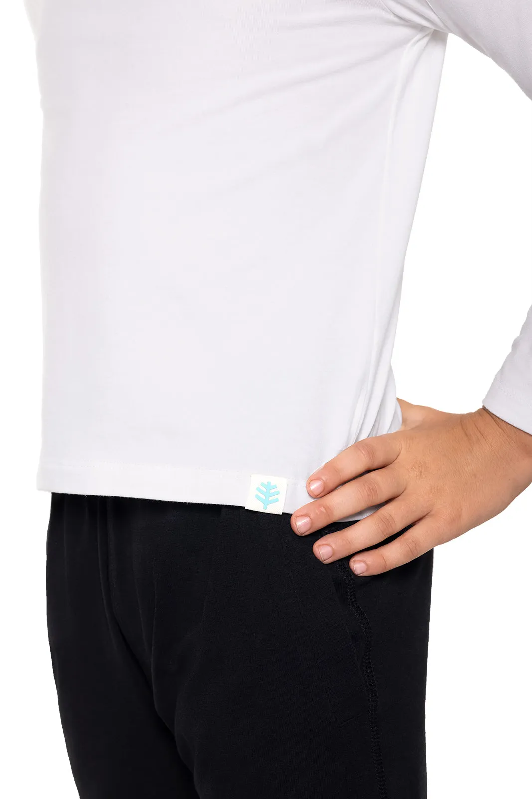 Kid's Coco Plum Everyday Long Sleeve T-Shirt  |  White