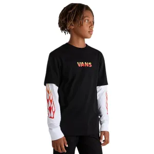 Kids Flame Thrower Twofer T-shirt Black