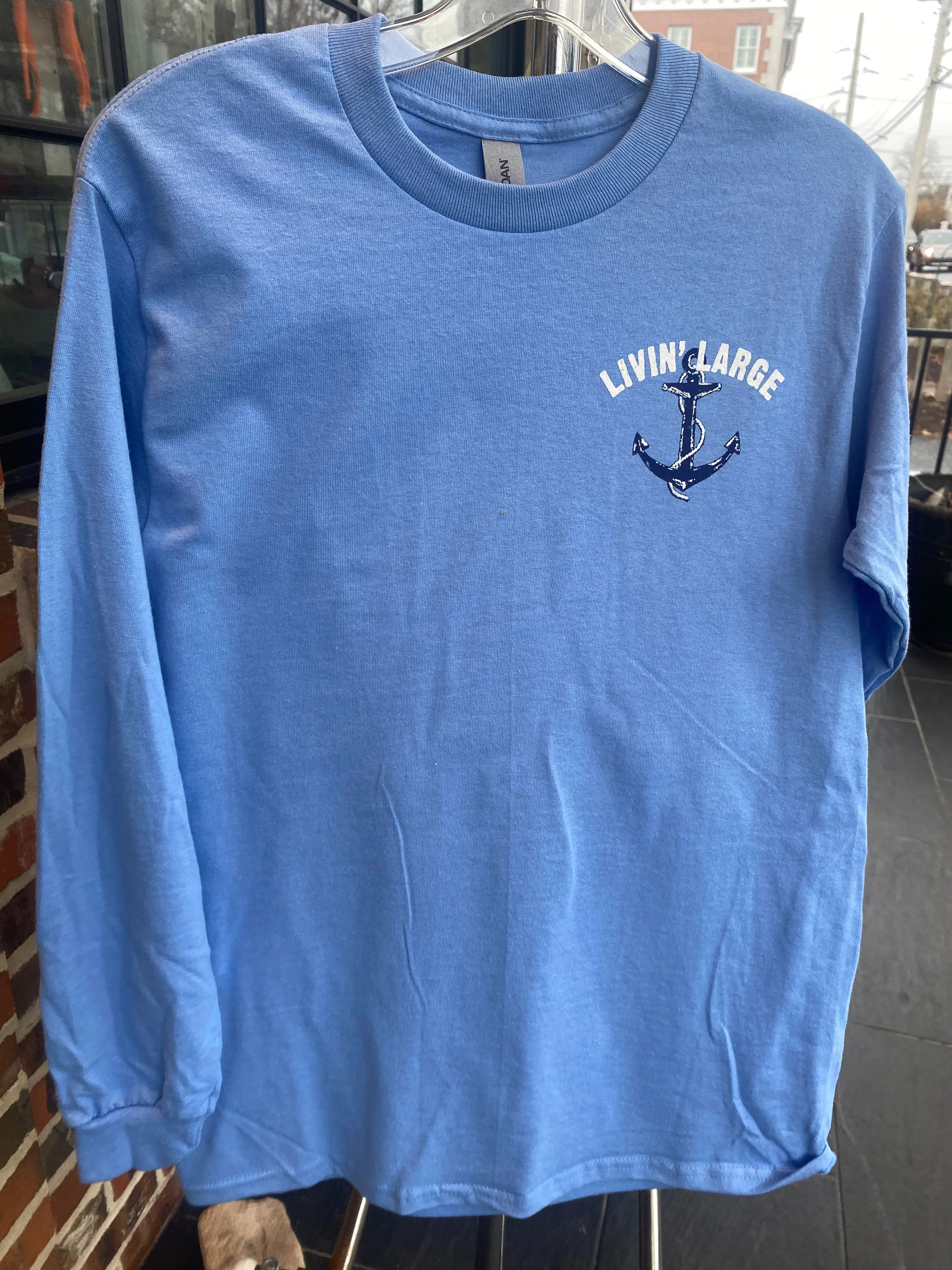 LARGE ANCHOR LEWES LONG SLEEVE TEE