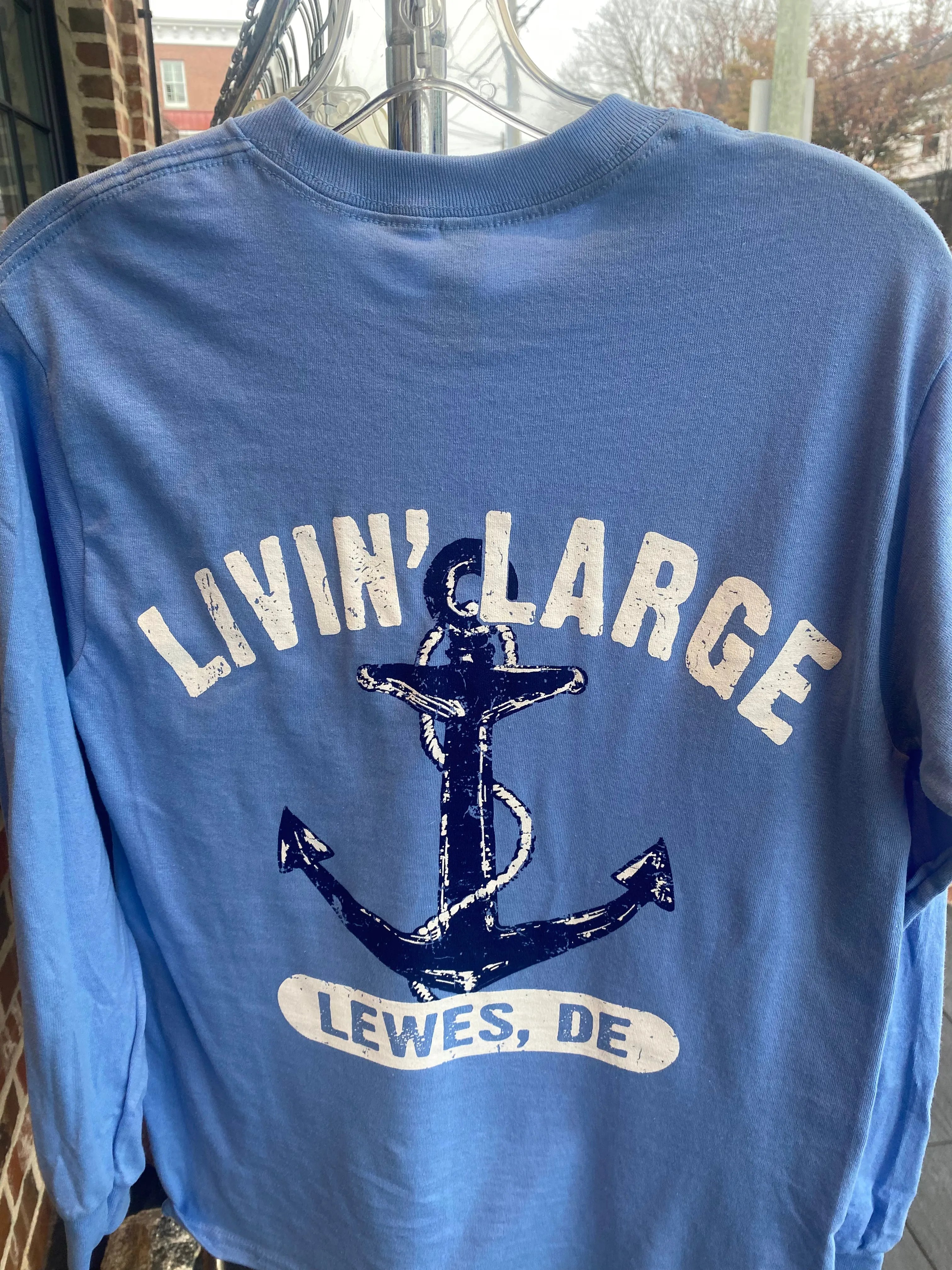 LARGE ANCHOR LEWES LONG SLEEVE TEE