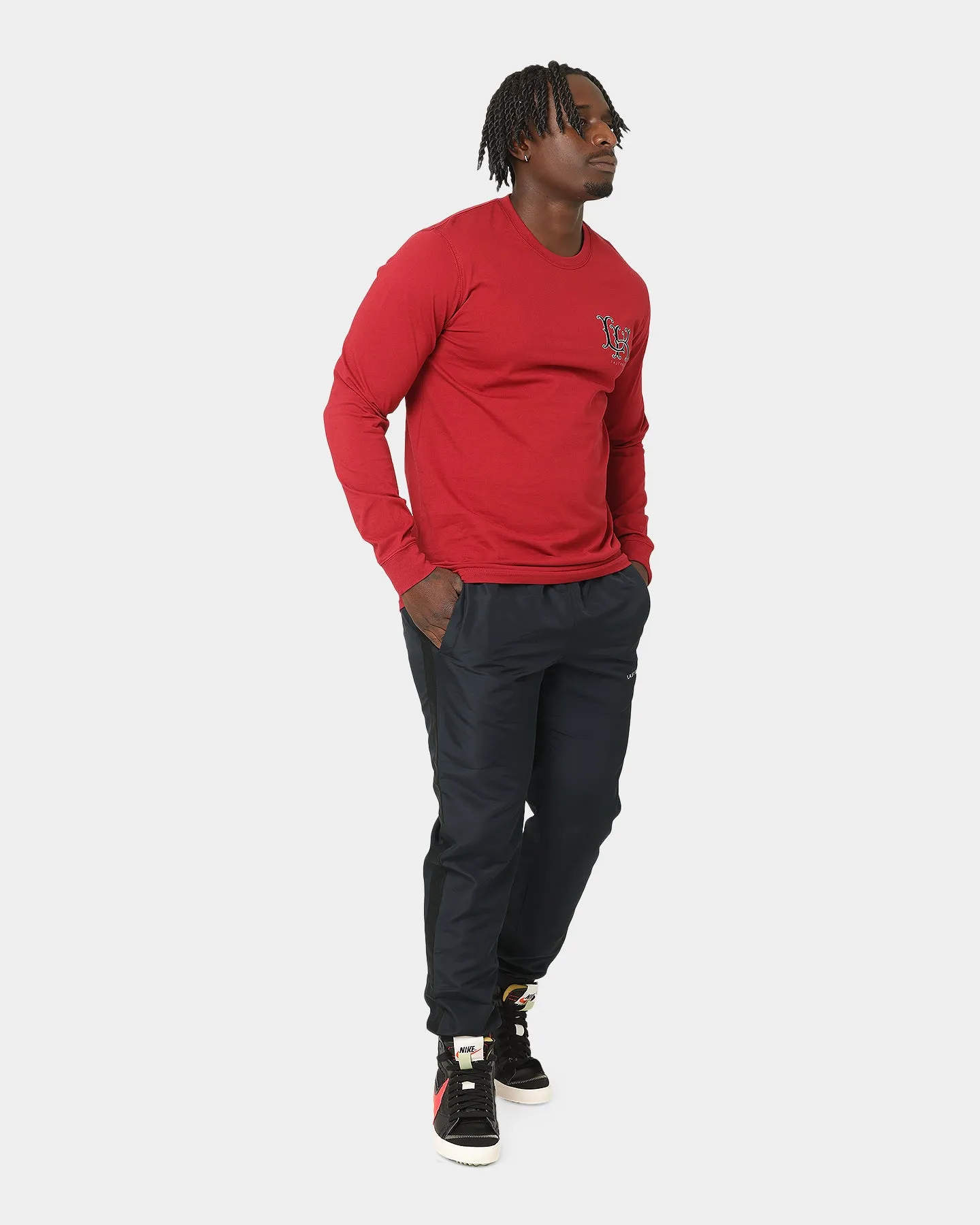 Last Kings Regalia Monogram Long Sleeve T-Shirt Bloodstone