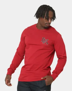 Last Kings Regalia Monogram Long Sleeve T-Shirt Bloodstone