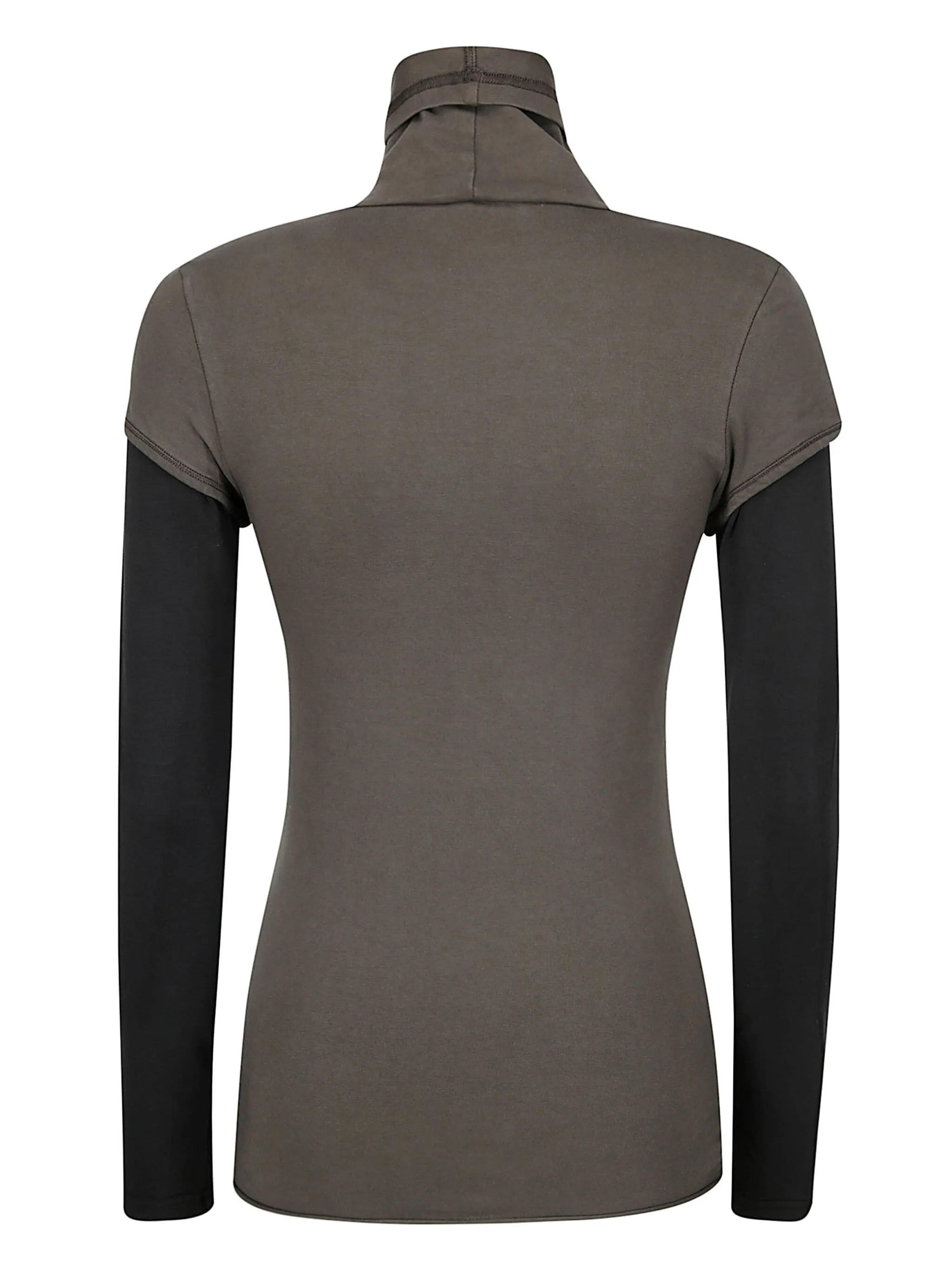 Layered Logo Long Sleeve Top