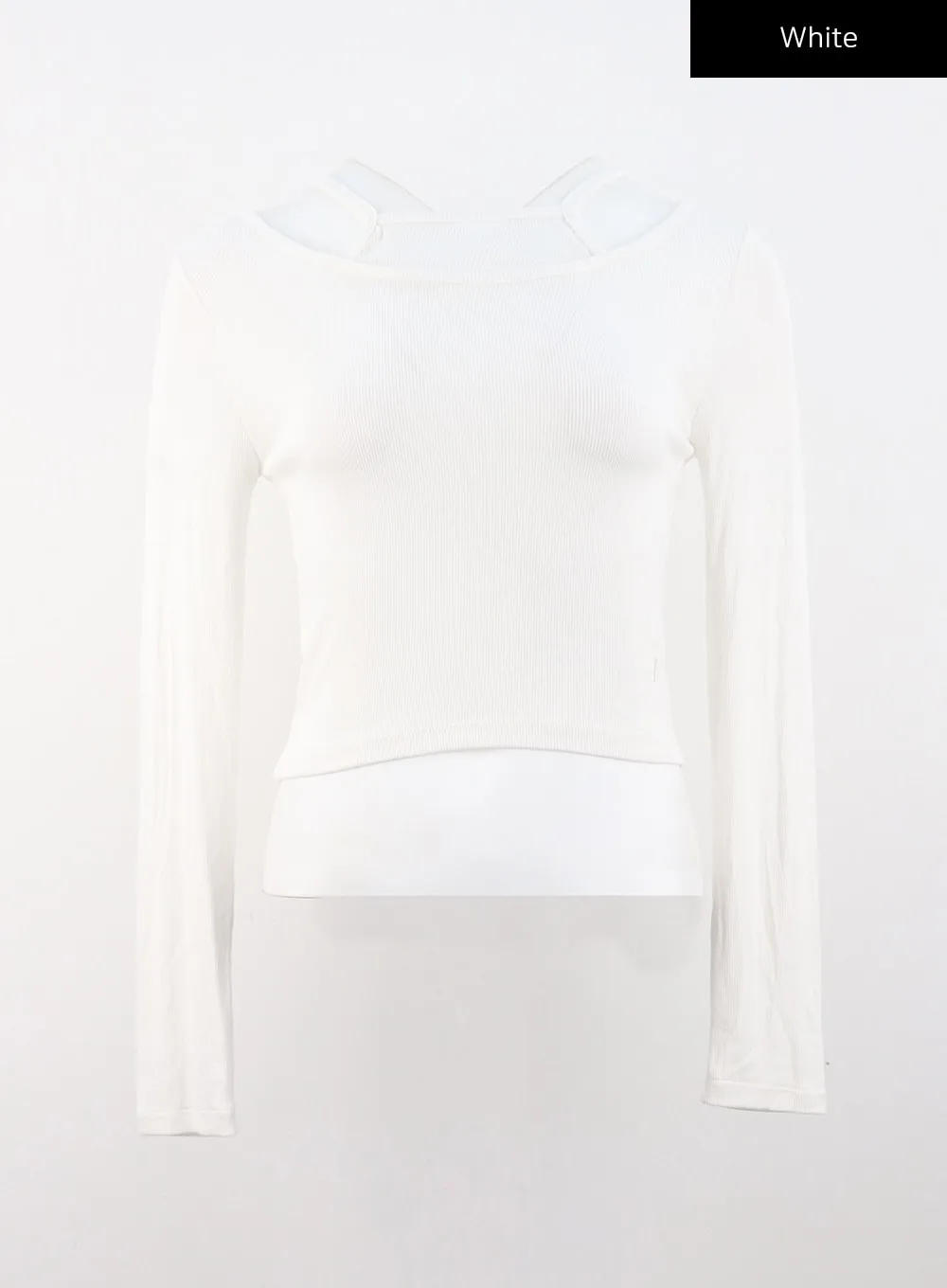 Layered Ribbed Long Sleeve Top CS308