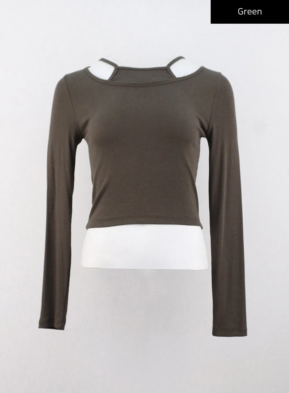 Layered Ribbed Long Sleeve Top CS308