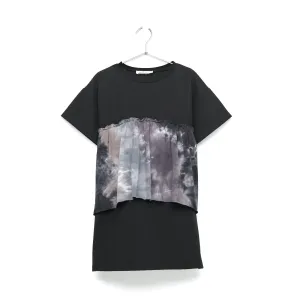 LAYERED T-SHIRT DRESS