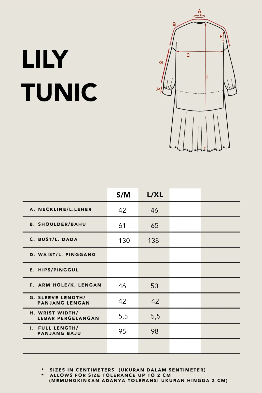 LILY TUNIC SAKURA