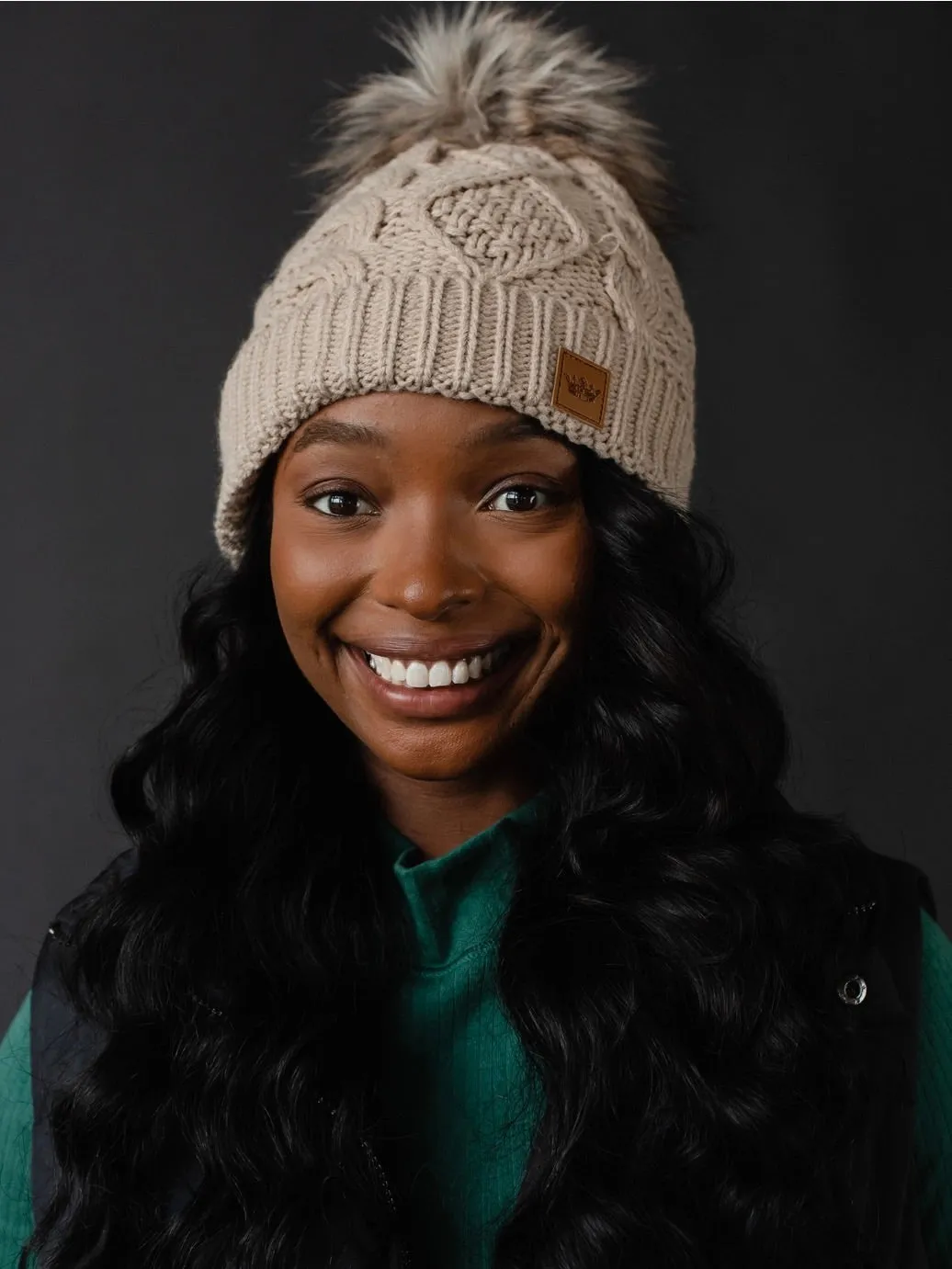 Lined Knit Pom Hat - 19 Colors
