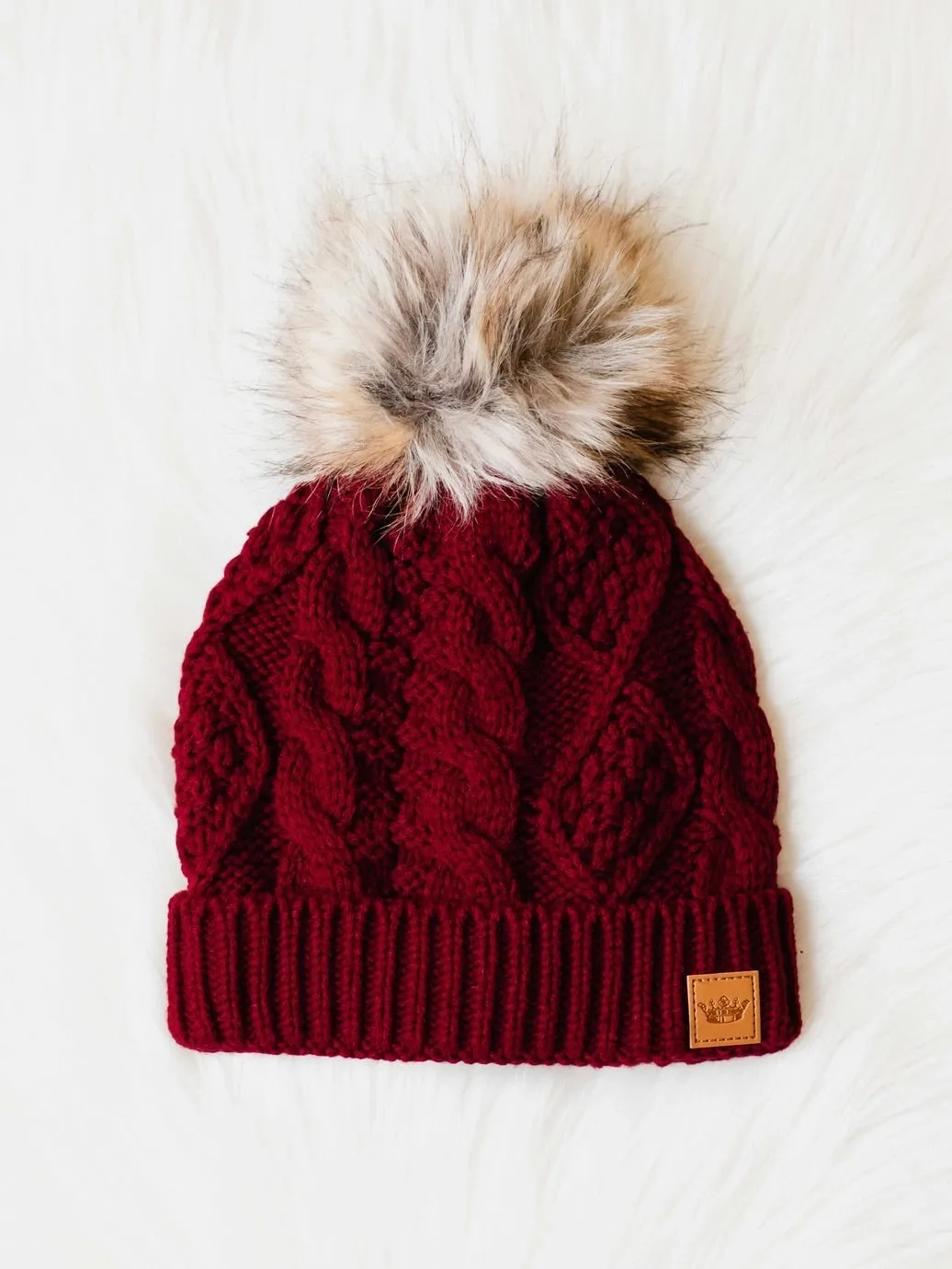 Lined Knit Pom Hat - 19 Colors