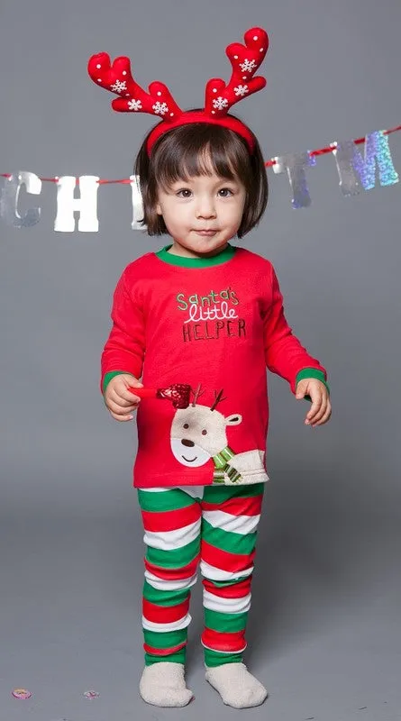 Little Rudolph Long Sleeve Pajama