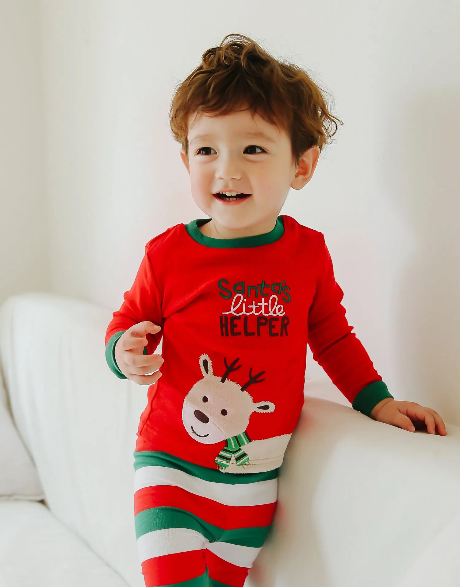 Little Rudolph Long Sleeve Pajama