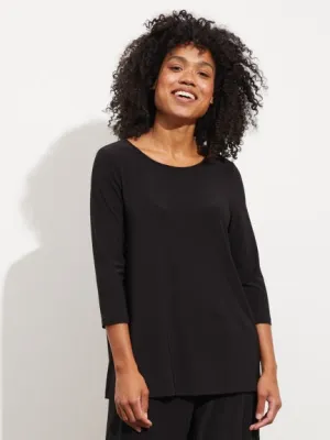 Liv by Habitat Clothes 3/4 Sleeve Tunic Black