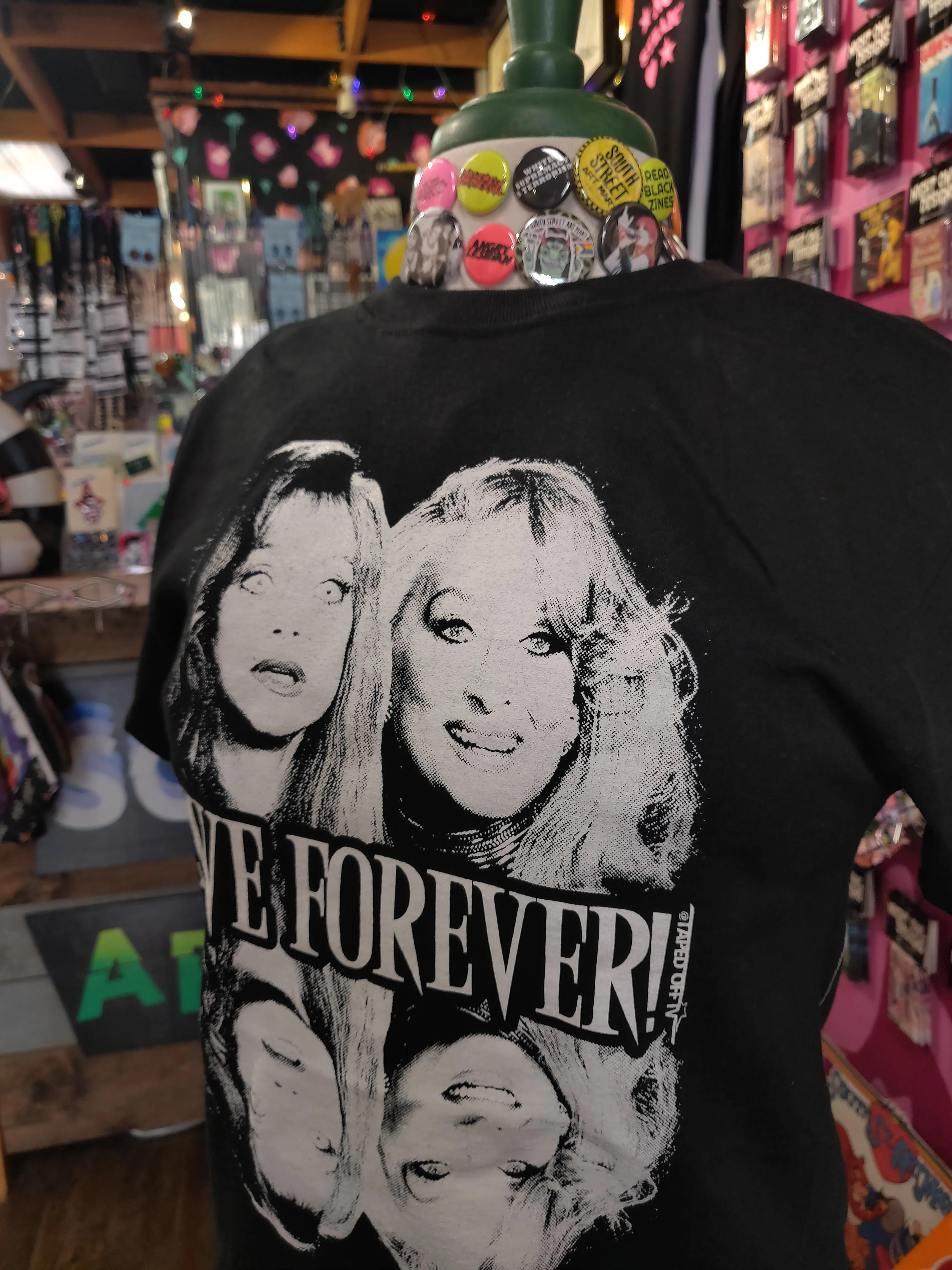 Live Forever! T-SHIRT by Taped Off TV