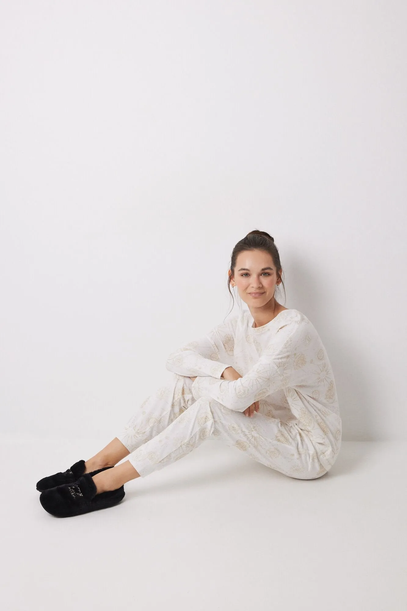 Long Harry Potter pyjamas in 100% cotton - Ivory