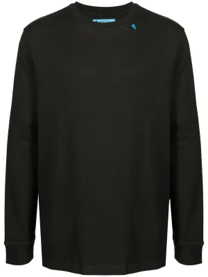 Long-Sleeve Colour-Patch T-Shirt