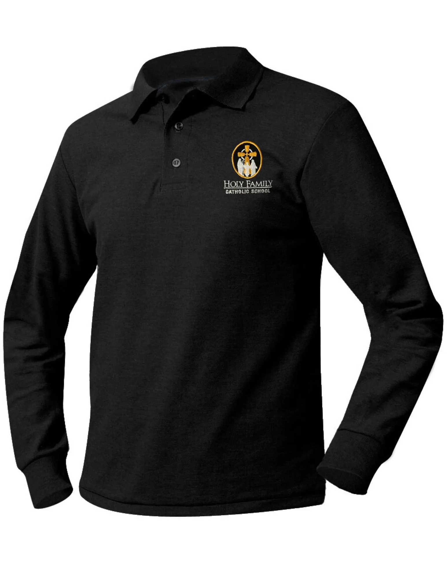Long-Sleeve Polo Shirt