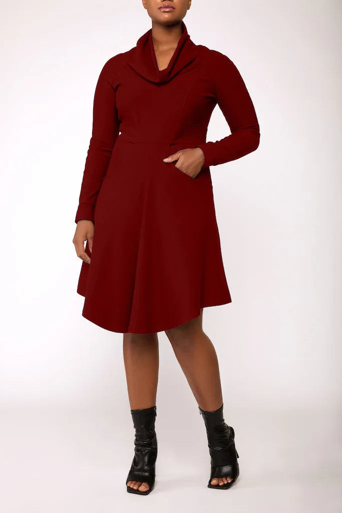 Long Sleeve Relaxed Signature Dress