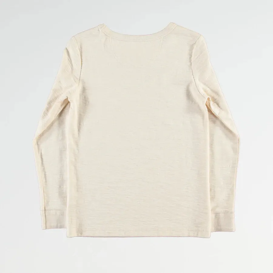 Long sleeve T-shirt Off white