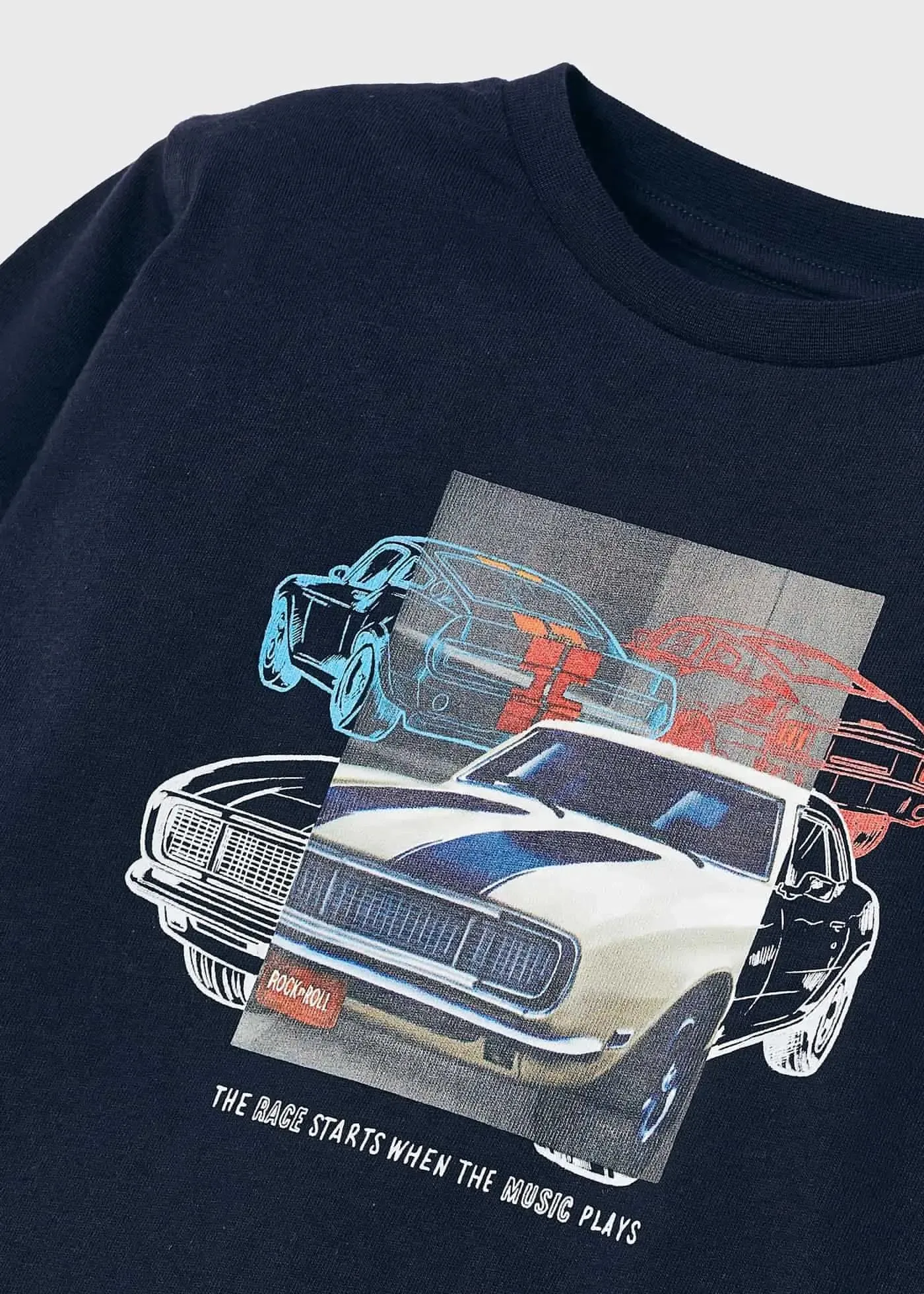 Long Sleeve T-shirt With Car Detail Boy | Mayoral