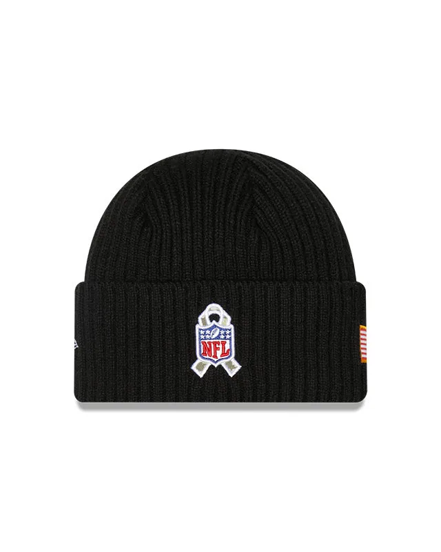Los Angeles Chargers New Era Salute To Service 2022 Sport Cuffed Knit Hat