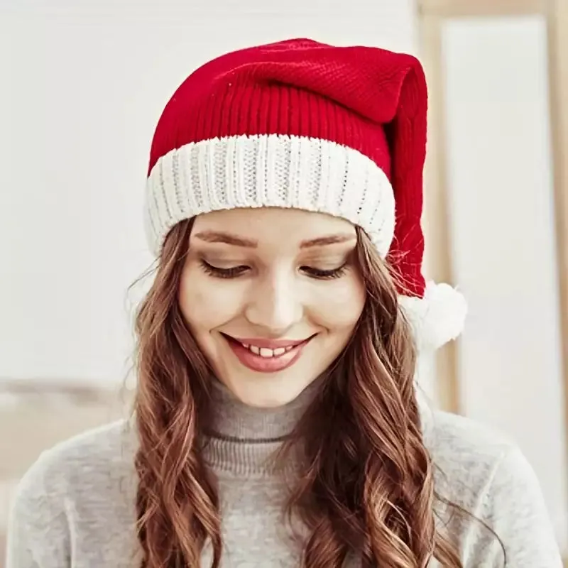 Mama & Me Knit Christmas Hat