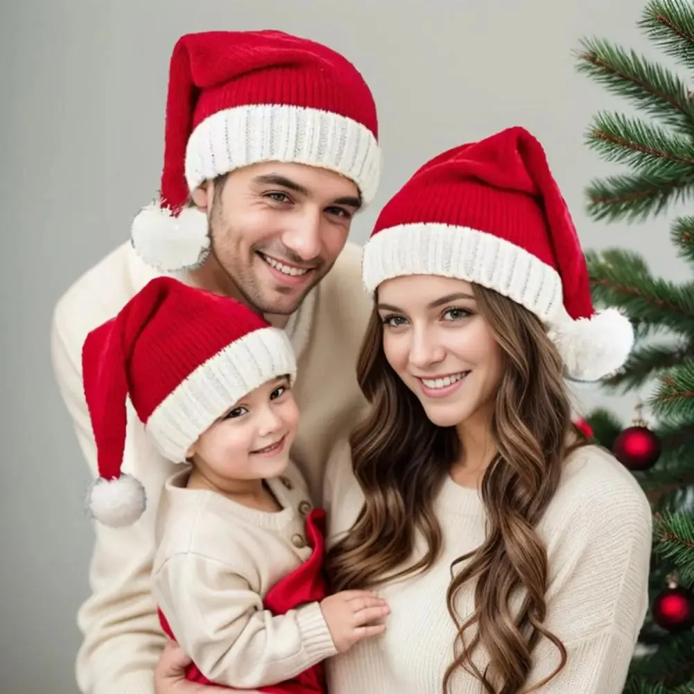 Mama & Me Knit Christmas Hat