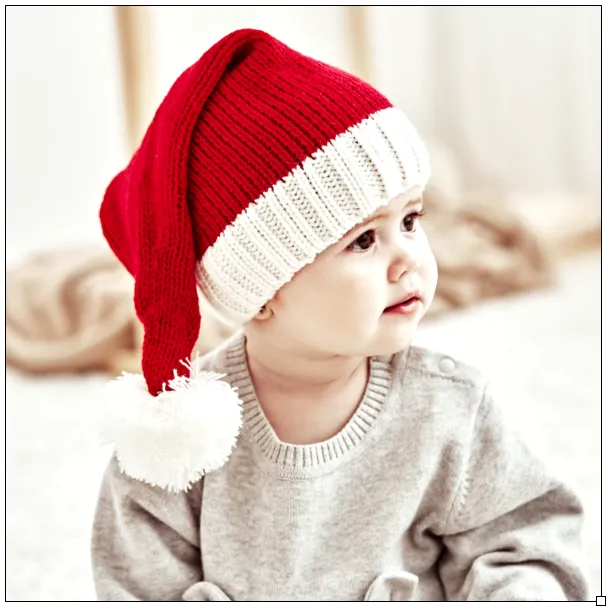 Mama & Me Knit Christmas Hat