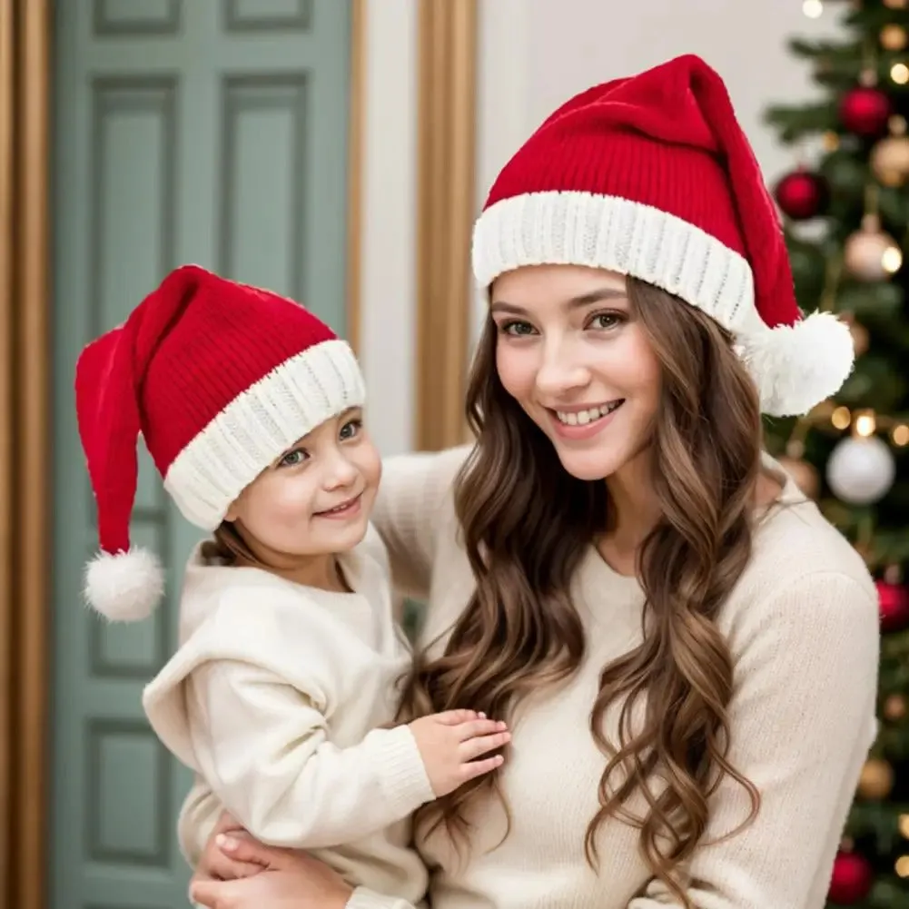 Mama & Me Knit Christmas Hat