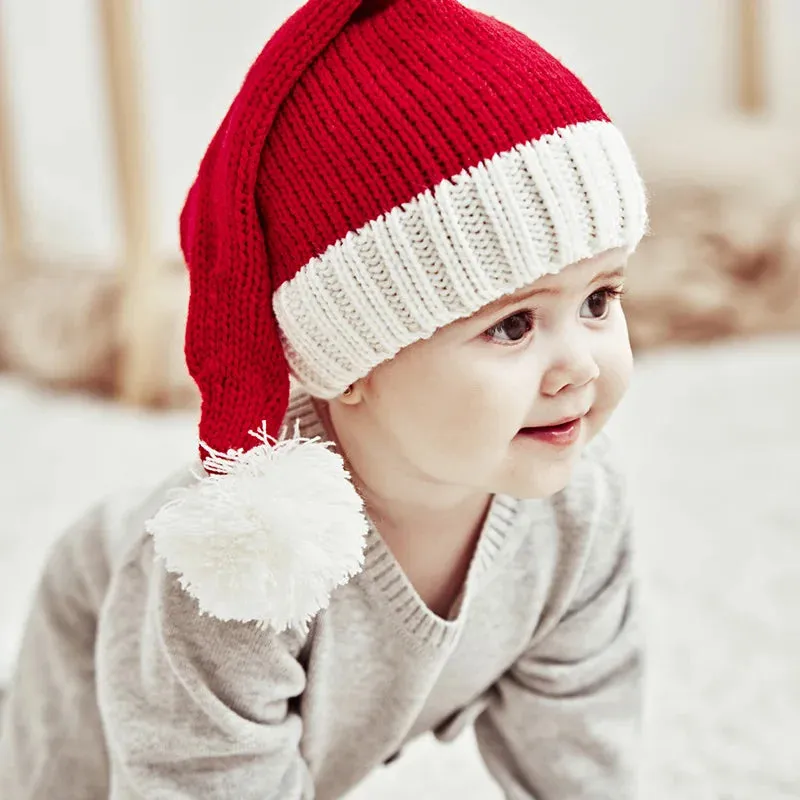Mama & Me Knit Christmas Hat