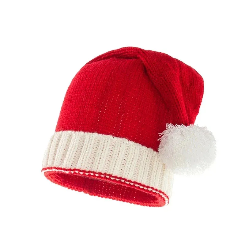 Mama & Me Knit Christmas Hat