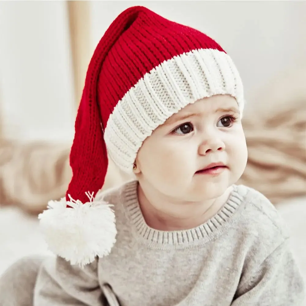 Mama & Me Knit Christmas Hat