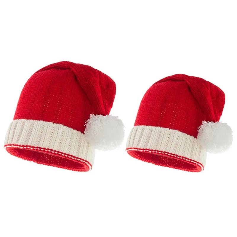 Mama & Me Knit Christmas Hat
