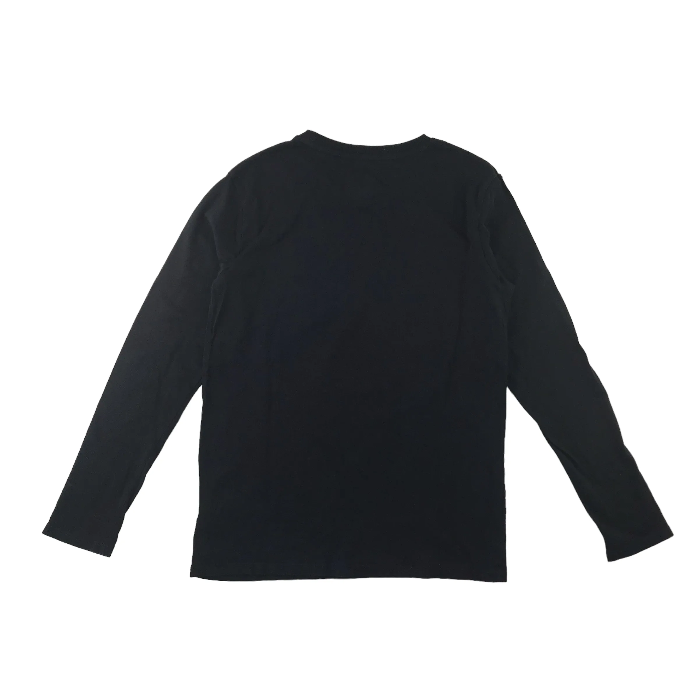 M&S t-shirt 13-14 years black PlayStation print long sleeve cotton