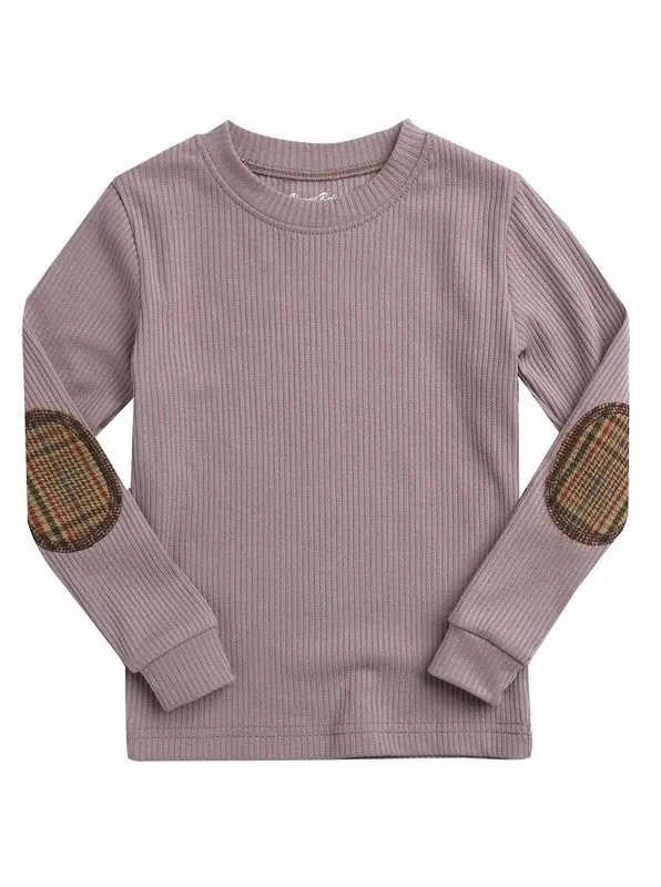 Maple Patch Sepia Long Sleeve Pajama