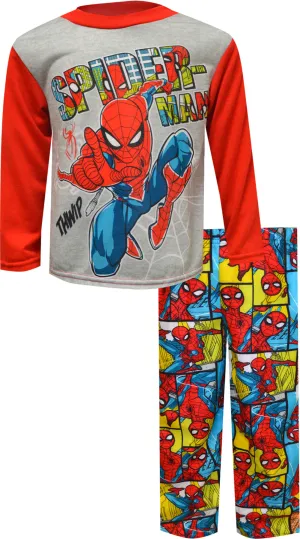 Marvel Comics Spiderman Cozy and Warm Pajamas