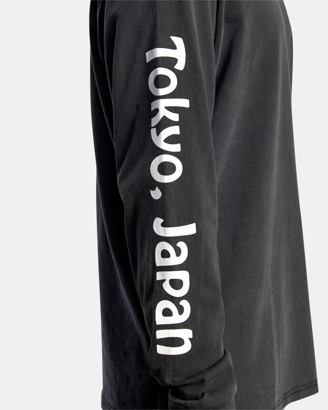 Mattys Pattys Tokyo Long Sleeve Tee - Black