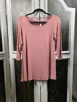 Mauve Tunic Top