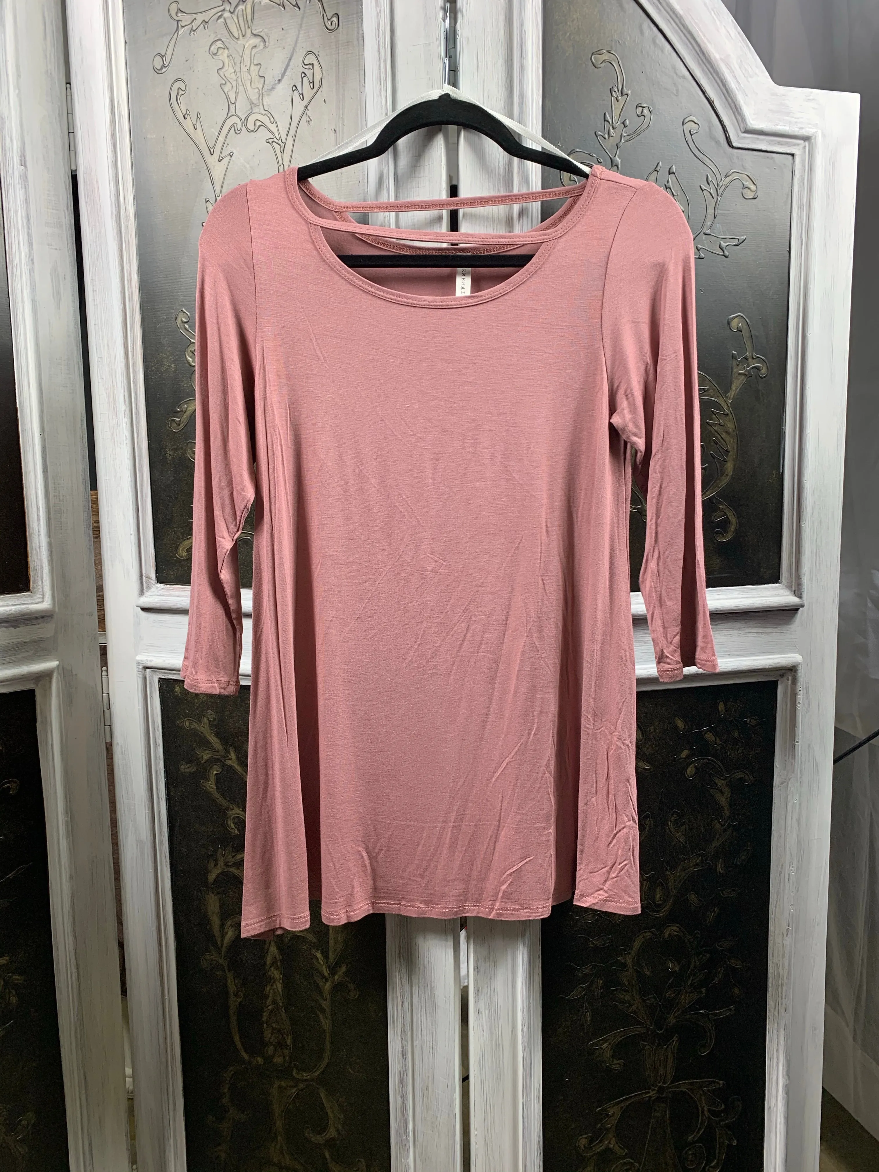 Mauve Tunic Top