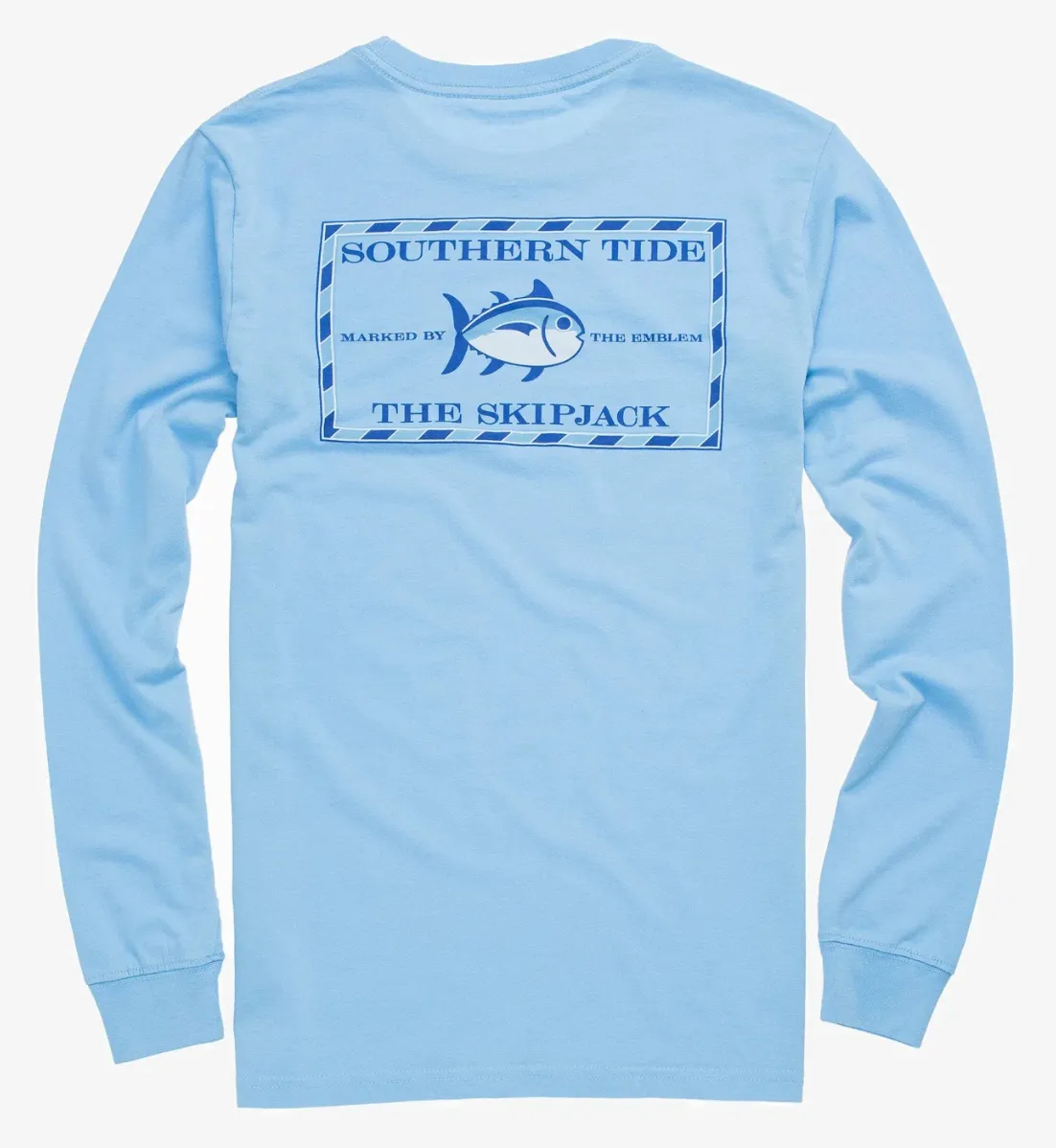 MEN LS ORIGINAL SKIPJACK TEE NO POCKET OCEAN CHANNEL