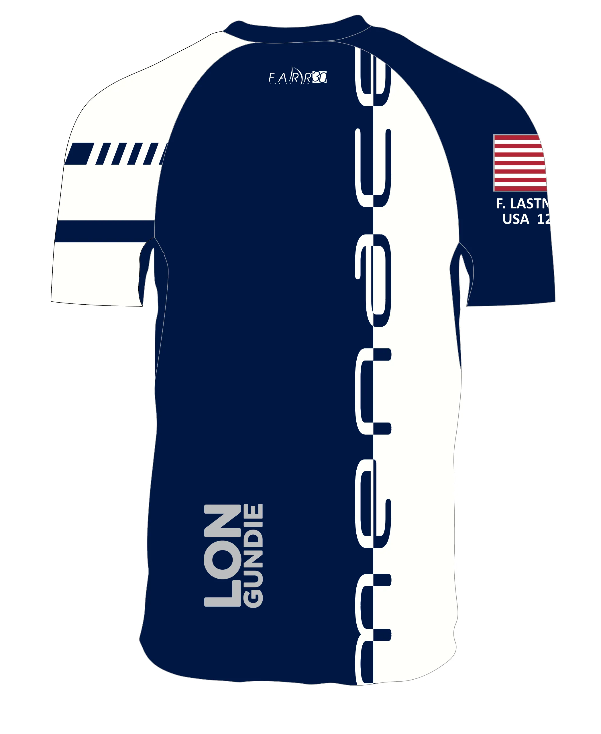 MEN SHORTY T SHIRT TOP SHORT SLEEVE NAVY | RUSHING / MENACE | PSNLZ'D